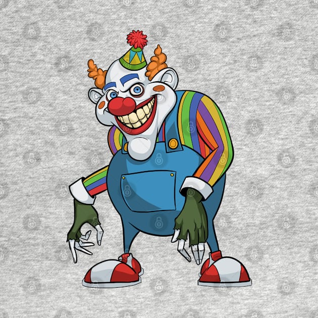 Creepy Clown by ChurchOfRobot